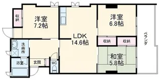 クラシック館【4階】の間取り