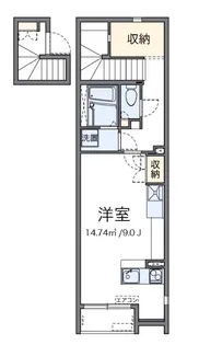 ハイムトミ【2階】の間取り
