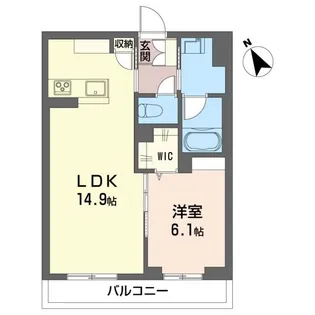 プリマライズ【1階】の間取り