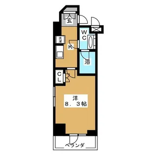 東京都板橋区板橋1【マンション】の間取り