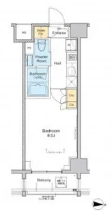 プラウドフラット錦糸町II【2階】の間取り