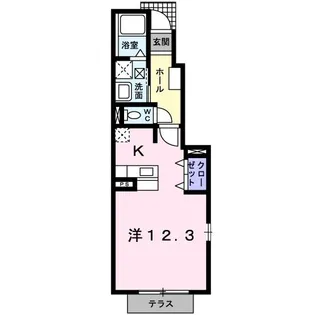 ロロ【1階】の間取り