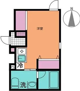 ASHER蒲田【4階】の間取り