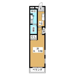 グランド・パル・四谷軒【2階】の間取り