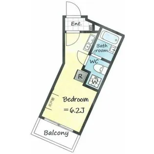 ジェムストーン目黒南【2階】の間取り