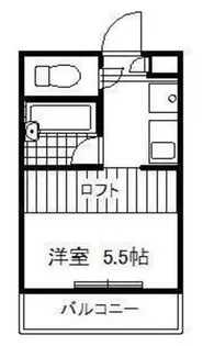 パンシオンつきみ野【1階】の間取り