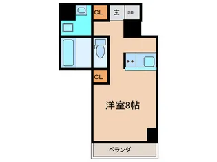 兵一鳴尾ビル【2階】の間取り