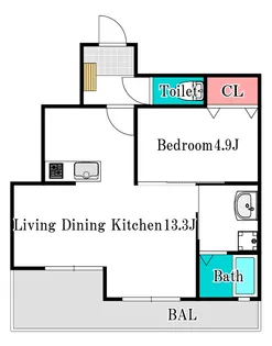 Solana【1階】の間取り