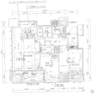 ウェリスタワー千代田岩本町【6階】の間取り
