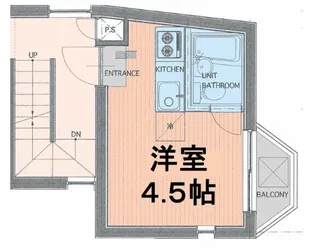 フラット14【4階】の間取り
