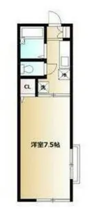 プチコーポK【1階】の間取り