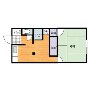 涼和荘【1階】の間取り