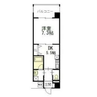 STD五条【3階】の間取り
