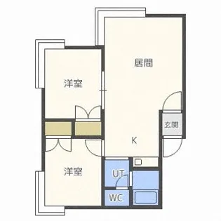 マリオンコート発寒中央【3階】の間取り