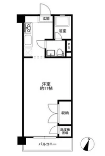ヴィラ東寺尾【3階】の間取り