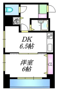 シュロス塚越【8階】の間取り