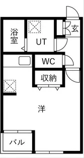 レアルノアール(B棟)【2階】の間取り