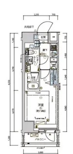 メインステージ王子神谷【9階】の間取り