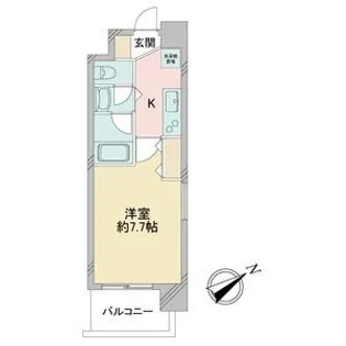アルフィーレ新栄【8階】の間取り