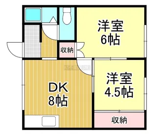SANSUI(サンスイ)【2階】の間取り