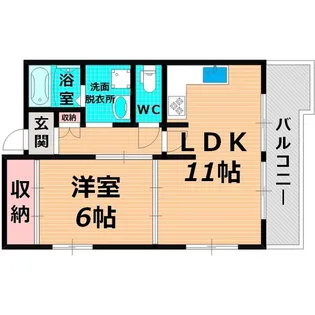 カーレンベルグ【5階】の間取り