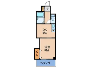 ノルデンハイム新北野【2階】の間取り