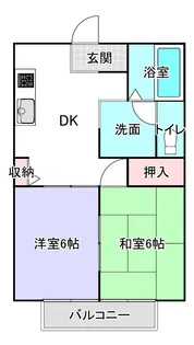 YMエステート・95【1階】の間取り