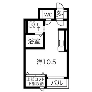 ファーストガーデン【1階】の間取り