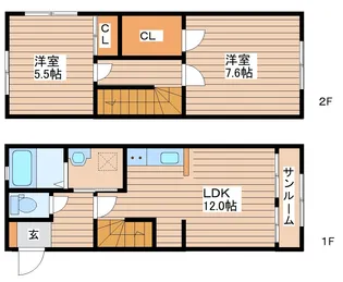 シルヴィオの間取り