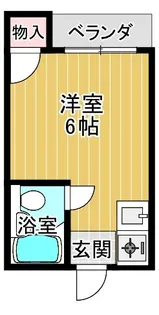 セヴィア城東【1階】の間取り