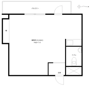 千駄ヶ谷ホリタン【3階】の間取り