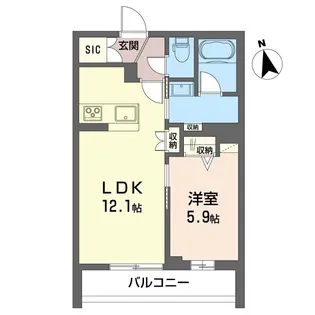 メゾン グレイス【2階】の間取り