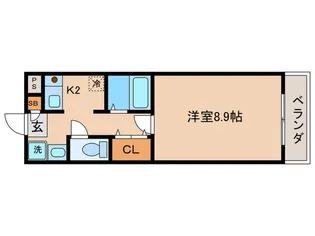 ディアコ-ト大宅【2階】の間取り