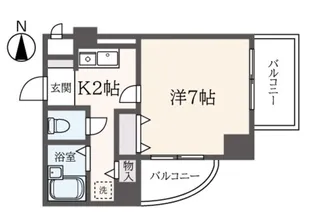 SORA Residence【7階】の間取り