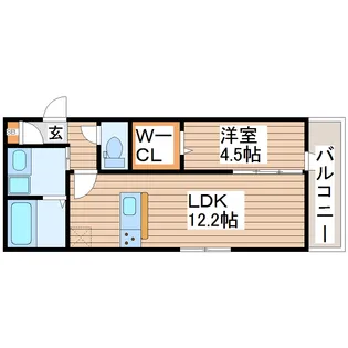 フィルモアシティ【3階】の間取り