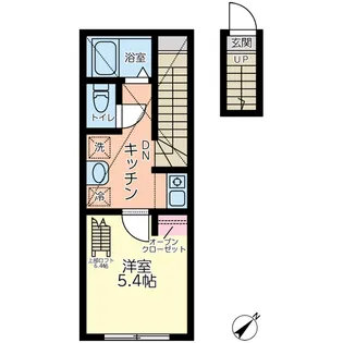 バーミープレイス浜田山【2階】の間取り