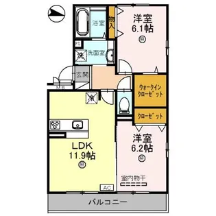 Casa Paso(カーサパソ)【3階】の間取り