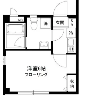 タウンコート【3階】の間取り