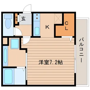 Droom八乙女中央D棟【1階】の間取り