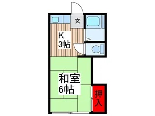 泉ハイツ.【1階】の間取り