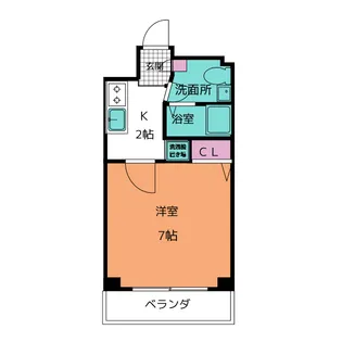 ホワイトレジデンスI【3階】の間取り