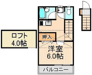 ハイムプリマヴェーラ【2階】の間取り