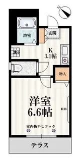 ルミエール【1階】の間取り