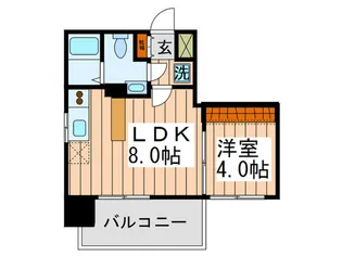 ヴィストリア立売堀【10階】の間取り