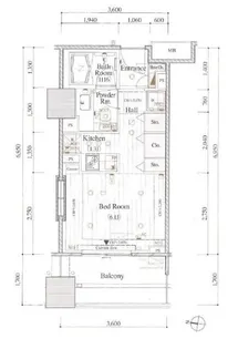 レグノセレーノ【3階】の間取り