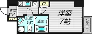 APRILE南森町【5階】の間取り