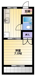 佐鳴ハイツ【2階】の間取り