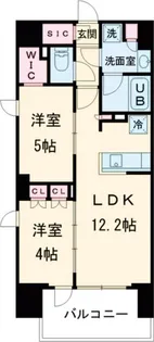 プレディアコート西日暮里【6階】の間取り