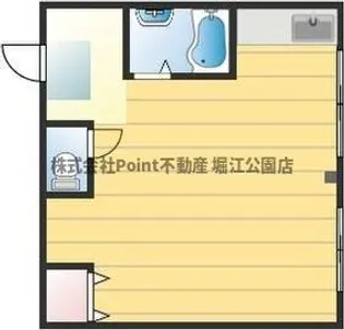 ハラビル【4階】の間取り