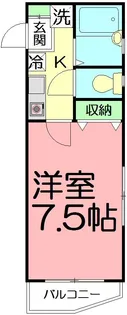 横浜元町ガーデン1【3階】の間取り